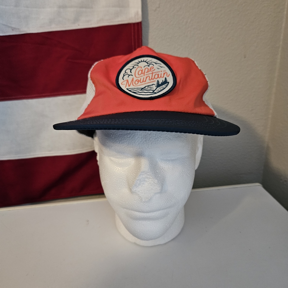 Orange Cape Mountain Running Cap - image 2